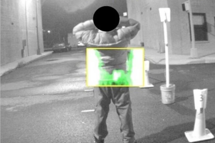 The New York Police Department is developing a portable scanner for detecting concealed guns on peoples' bodies (Photo: NYPD)
