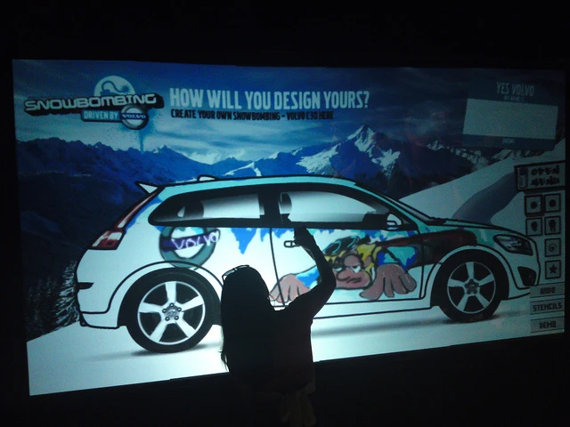 The YrWall Digital Graffiti Wall