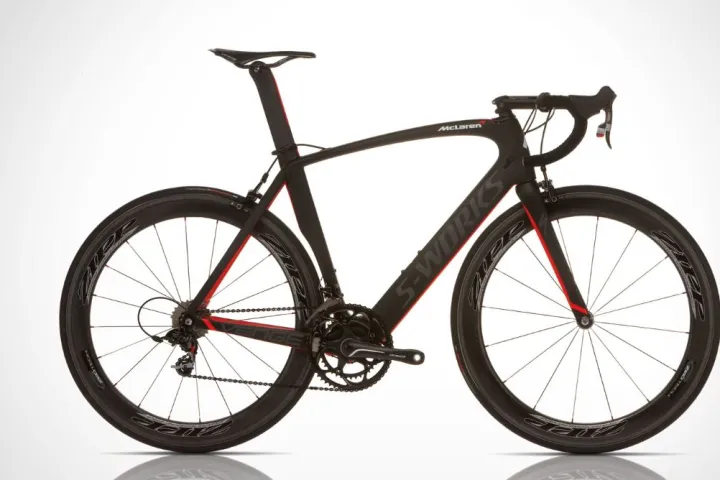 Specialized bikes has teamed up with McLaren Automotive to create the S-Works McLaren Venge road bike (All photos courtesy Specialized)