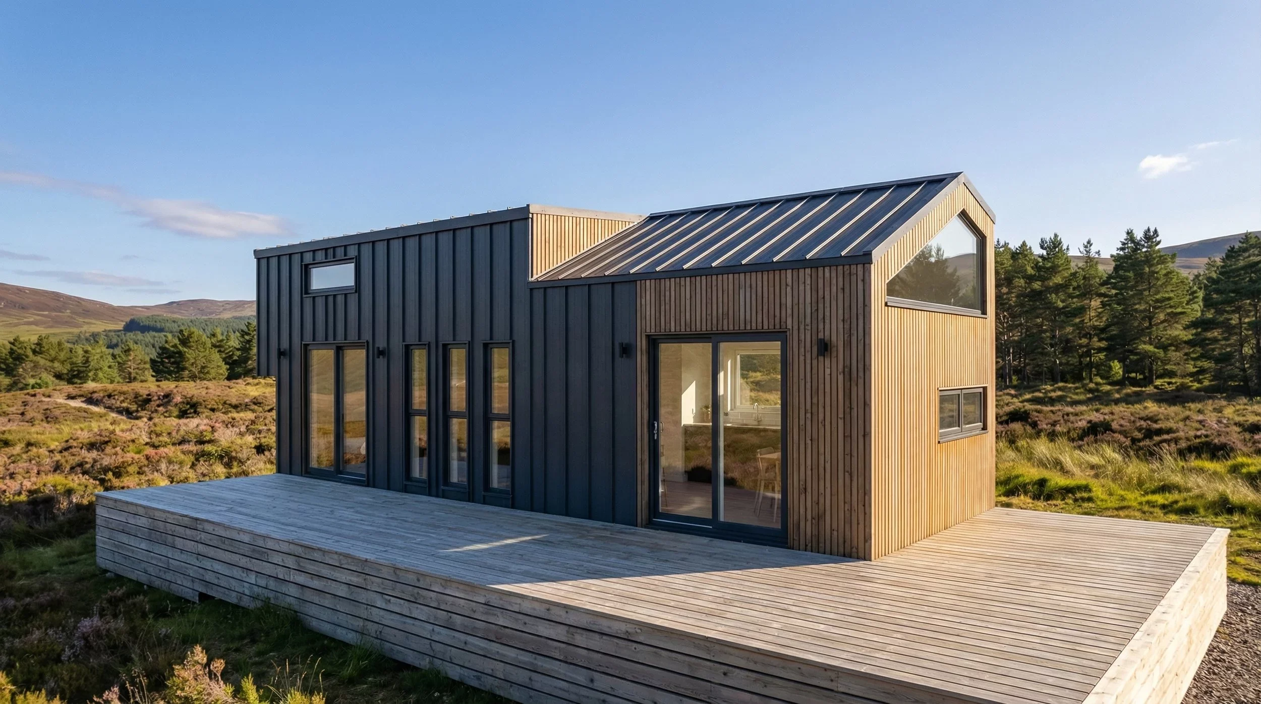 Family-friendly tiny house fits three bedrooms into a spacious layout