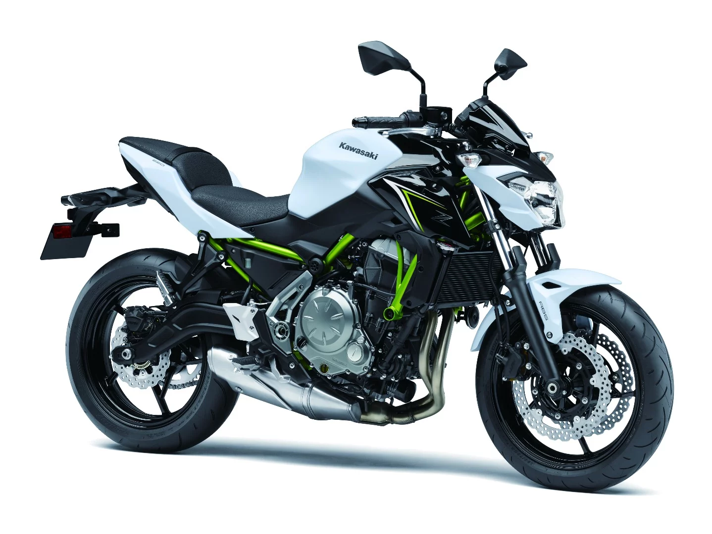 The new Z650 adopts Kawasaki's twin-cylinder ER engine in its streetfighter range