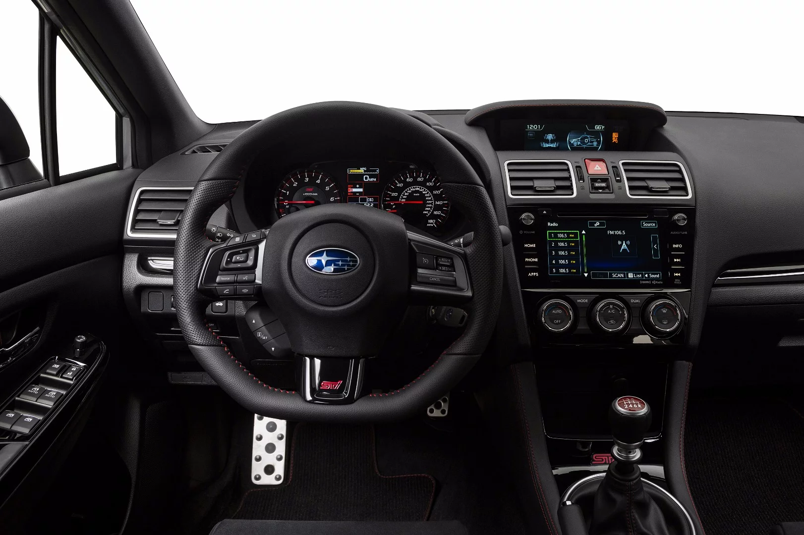 We prefer the performance seats that come standard in the STI over the upgraded Recaro seating, which seem to needlessly punish kidneys and spine