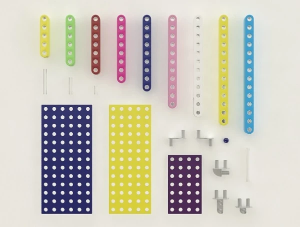 The Olla range of components is designed to build into a collection in much the same way as Lego