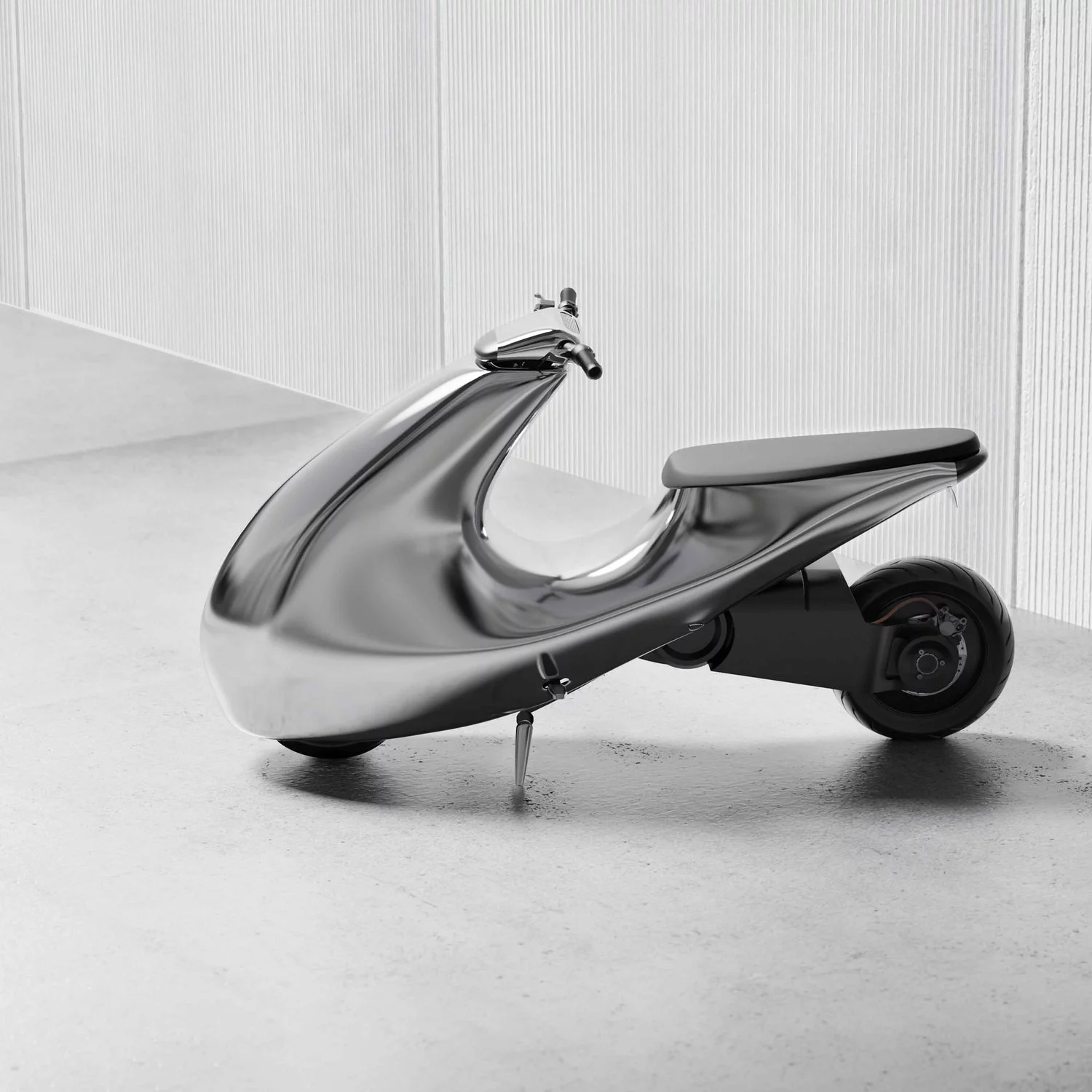 The Nano e-scooter parked up
