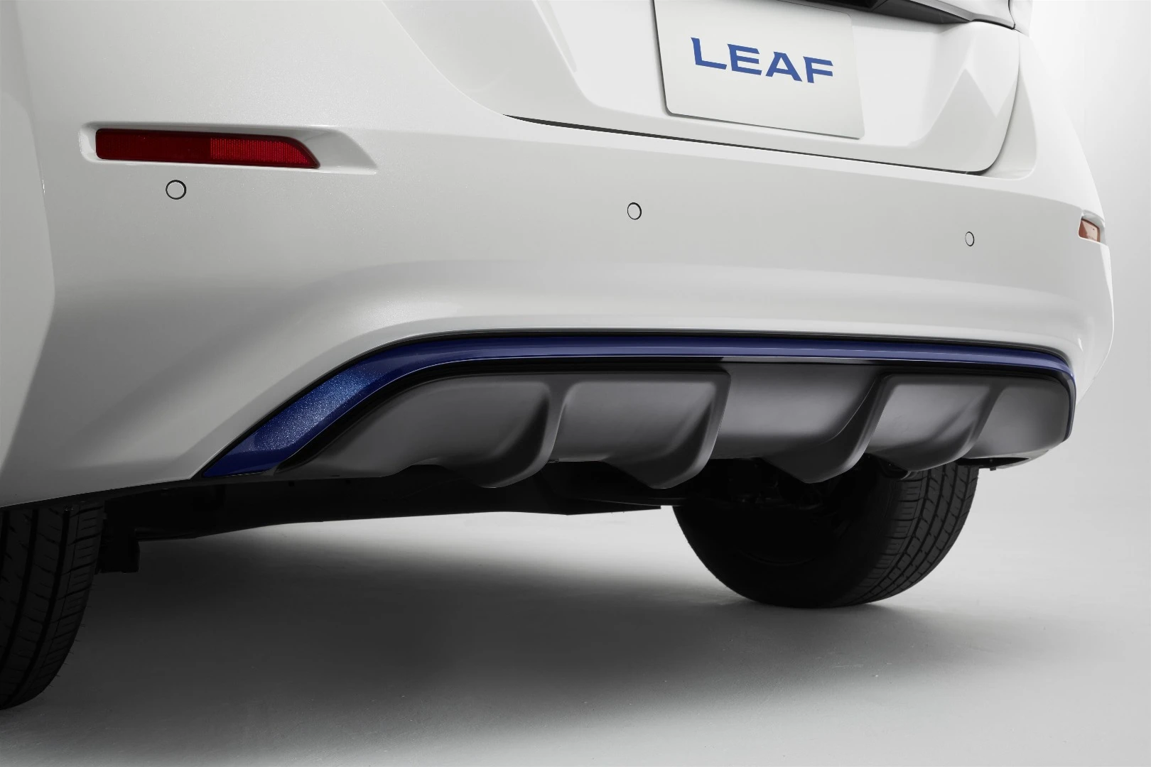 The diffuser on the new Nissan Leaf