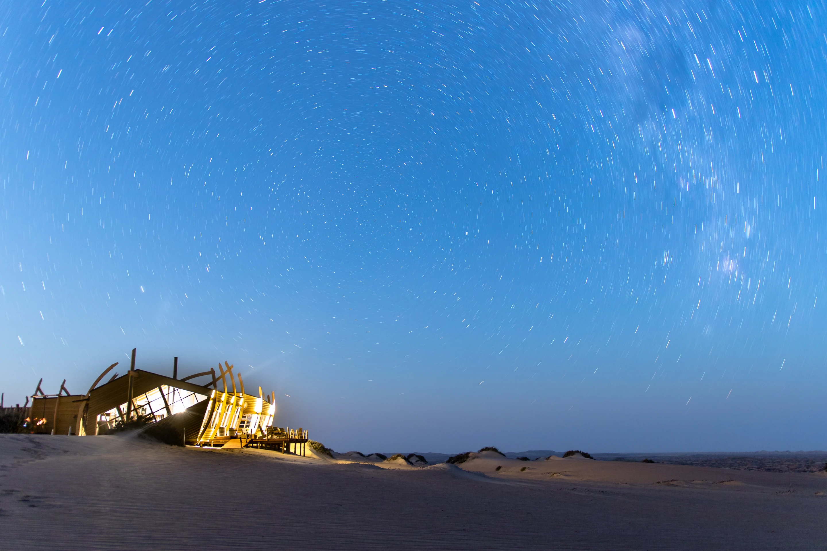 Prices for a double at Shipwreck Lodge start at N$8,685 (US$650) per night