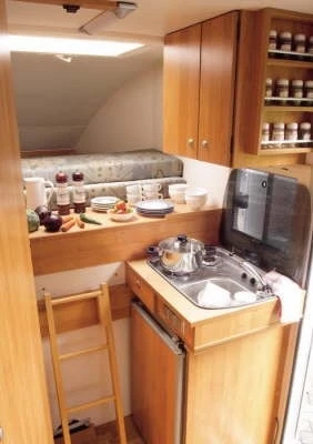 The Carcamp interior