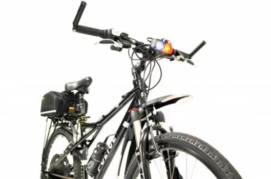 Handlbar mounted LCD display