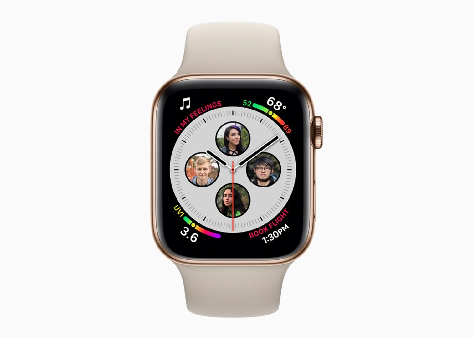 New complications and watch faces are coming to the Apple Watch Series 4 to take advantage of the extra screen space