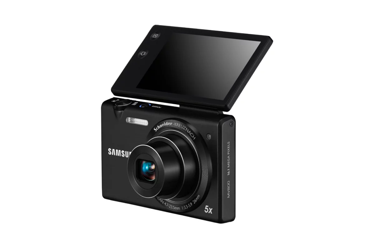 Samsung's MultiView MV800 compact camera was announced today at IFA