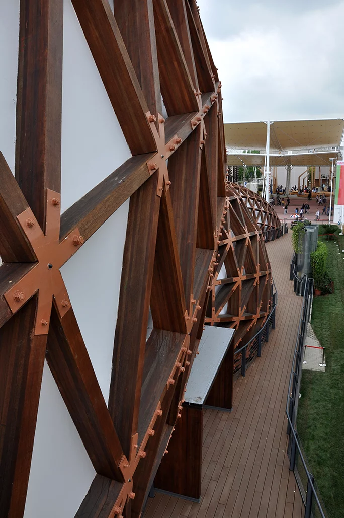 The Malaysia Pavilion is be spread over 2,047 square metres (22,033 sq ft) and takes the shape of four seeds