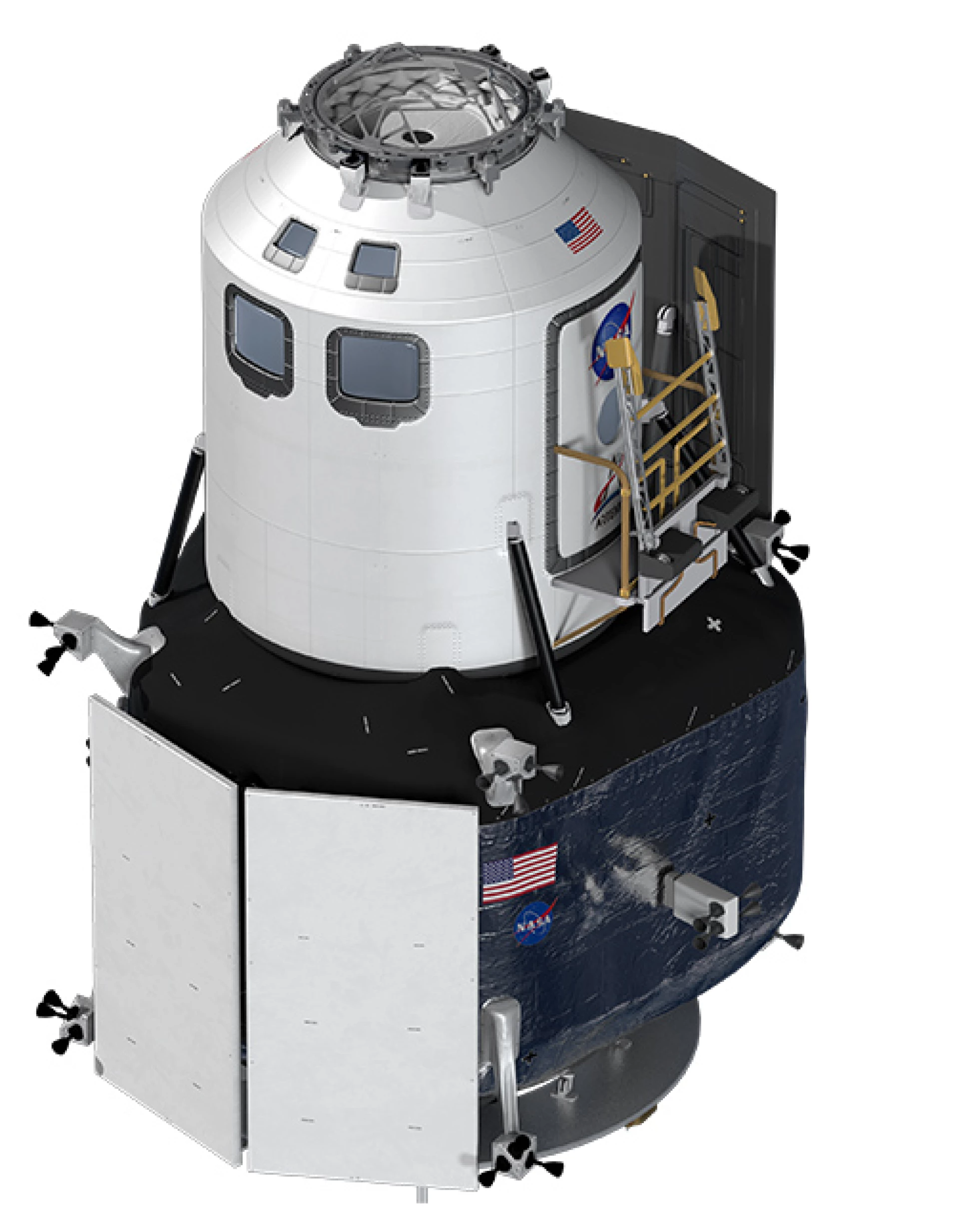 Full-scale engineering mock-up of next-gen American lunar lander unveiled