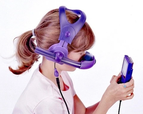 The PediSedate is designed to distract and calm children while they are being sedated