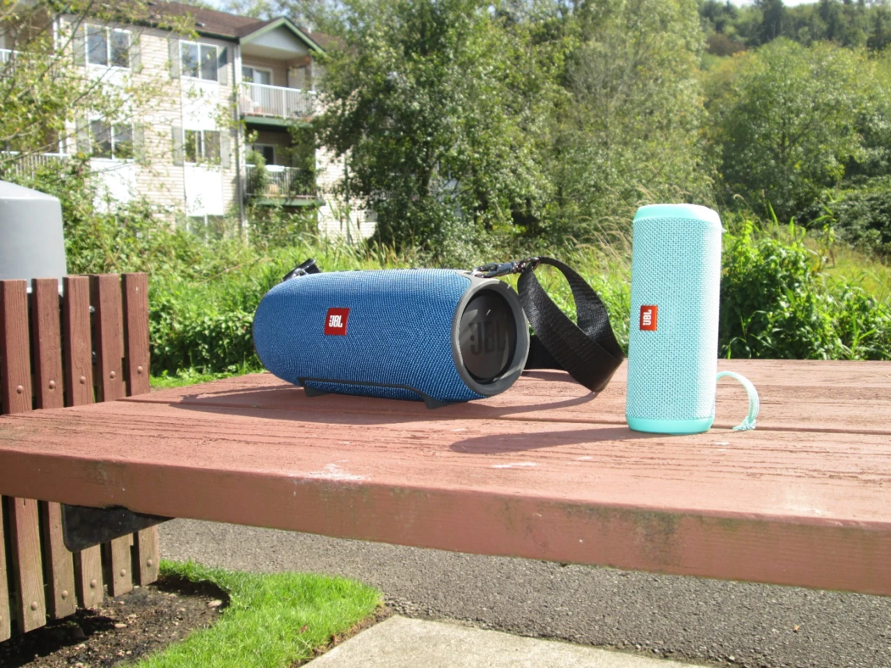 The Xtreme and the Flip3 can link to one another via JBL's Connect technology