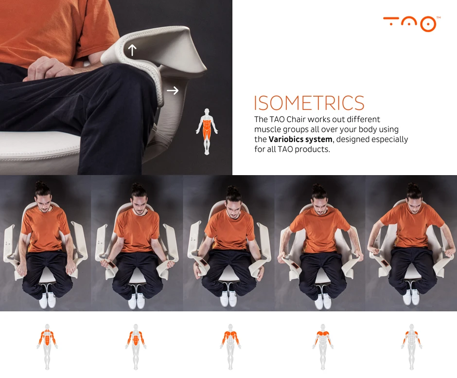 TAO offers a workout for the thighs, arms, core and butt