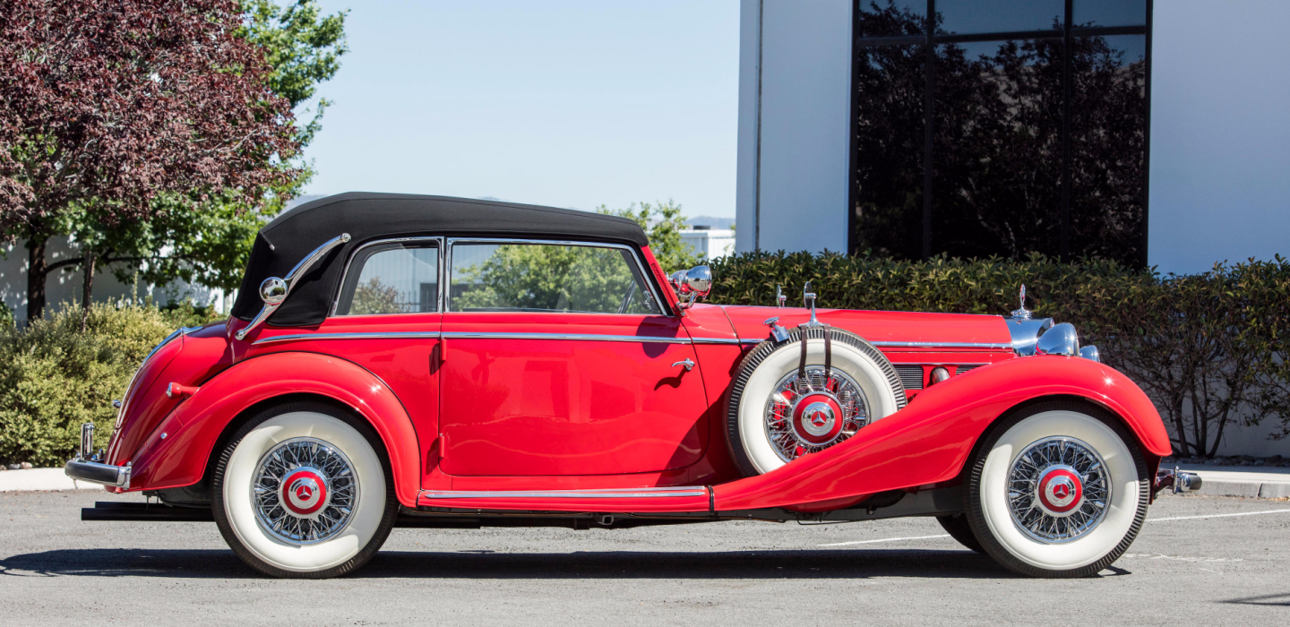 1941 Mercedes-Benz 540K Cabriolet B | Estimate: $900,000 to $1,300,000 | Official Auction Description: BonhamsLot 29