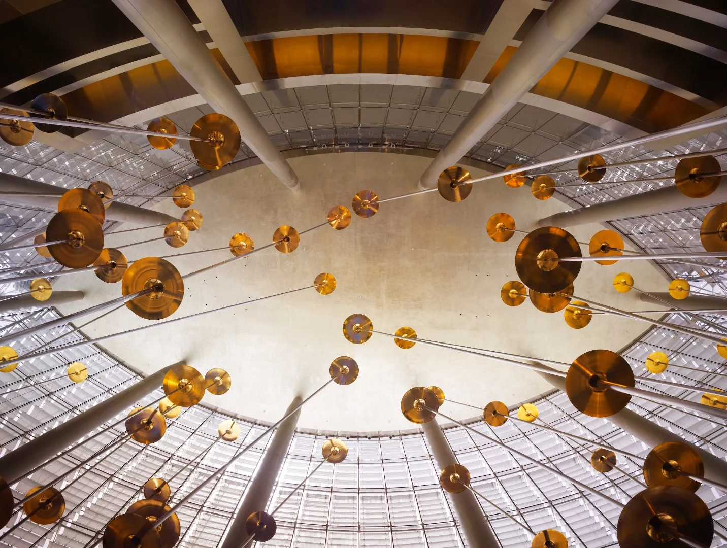 Inside the Burj Khalifa's lobby