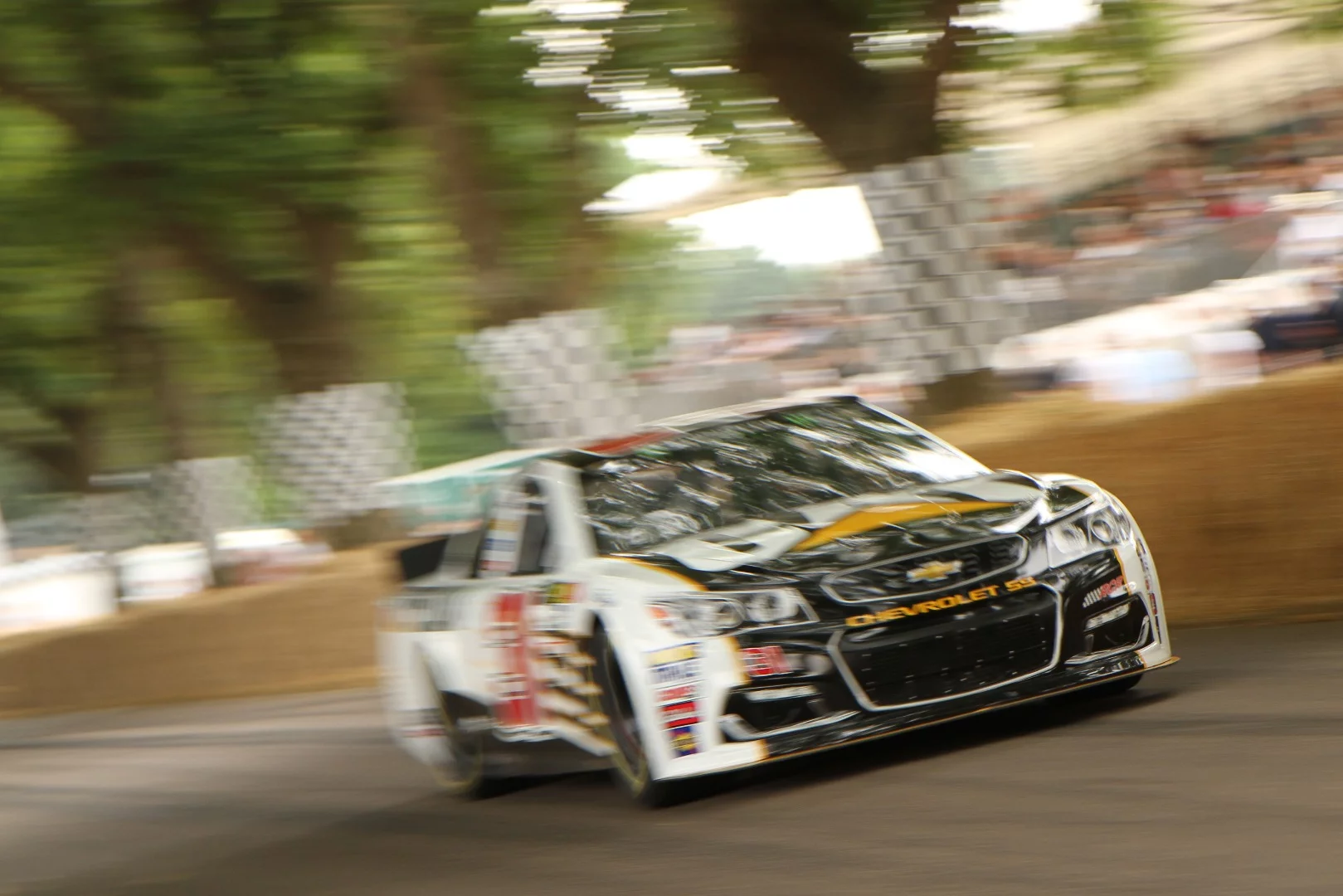 NASCAR racers and American muscle were also part of the spectacle at the 2018 Goodwood Festival of Speed