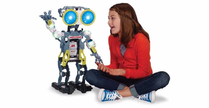 The Meccano Meccanoid is a $140 or $250 build your own robot friend suitable for kids aged 10 or over