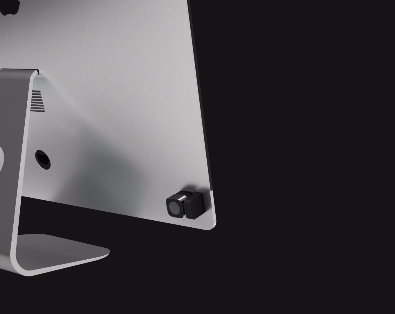 The Microbot Push on a computer