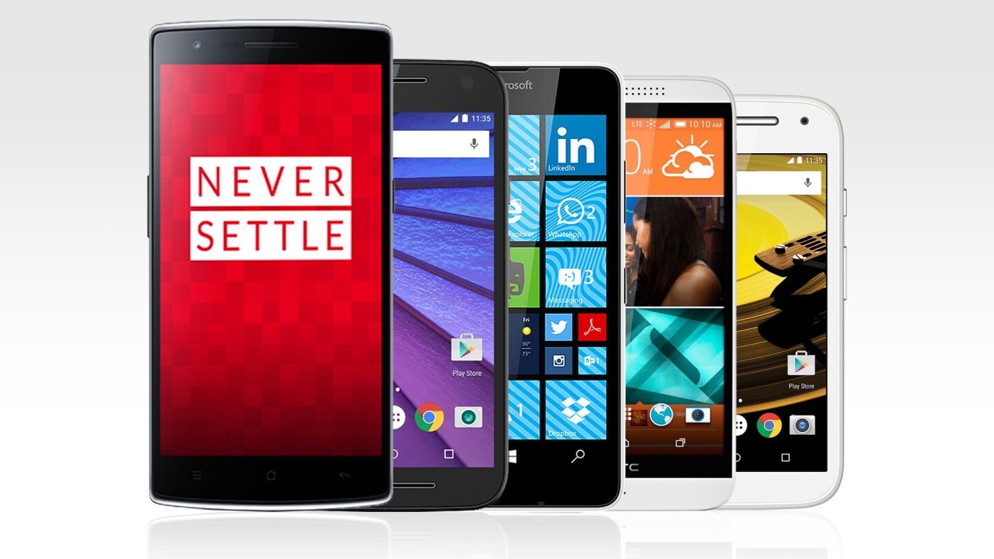 Five Of The Best Budget Smartphones For 15