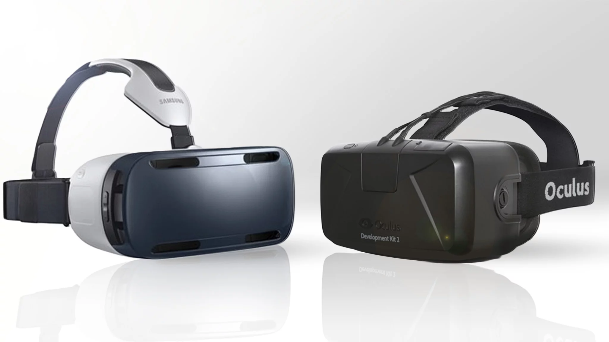 Gizmag compares the features and specs of the consumer-friendly Gear VR and developers-only Oculus Rift DK2