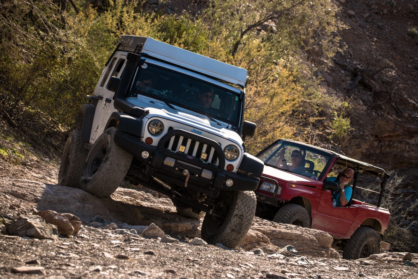 Exploring the surrounding hills is all part of the fun