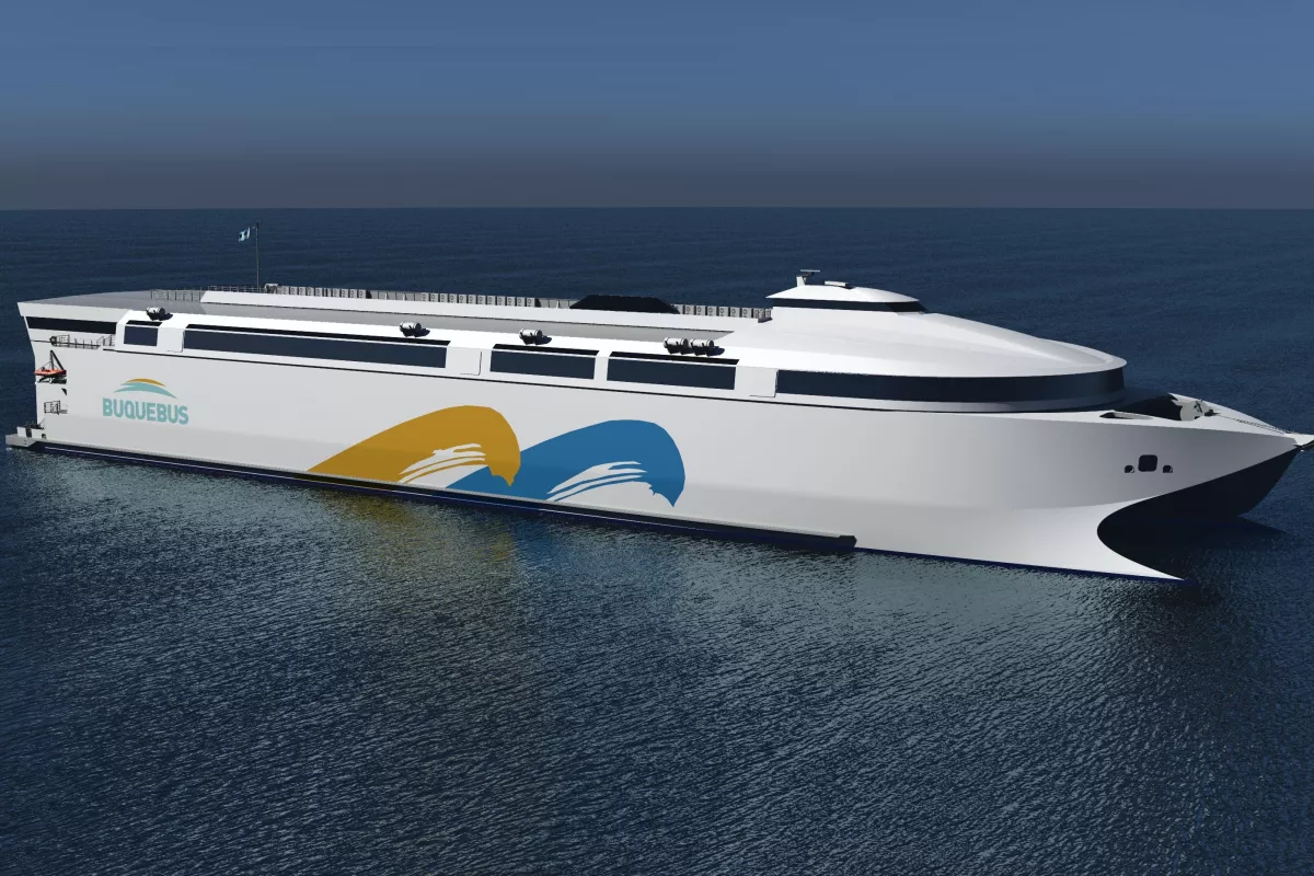 Incat is aiming to deliver the world's largest battery electric ferry to customer Buquebus by 2025