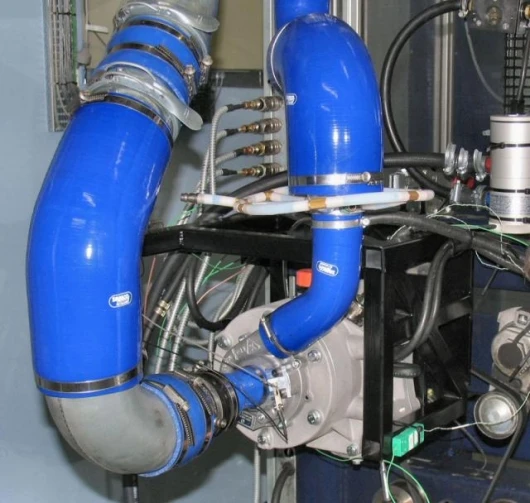 SuperGen i-Hybrid prototypes under test at Integral Powertrain’s engineering facility in Milton Keynes. Test data indicates that, fitted to a 1.4litre gasoline engine in a C-segment vehicle, the system will deliver 0-100kmh in 7.7 sec. with CO2 emissions