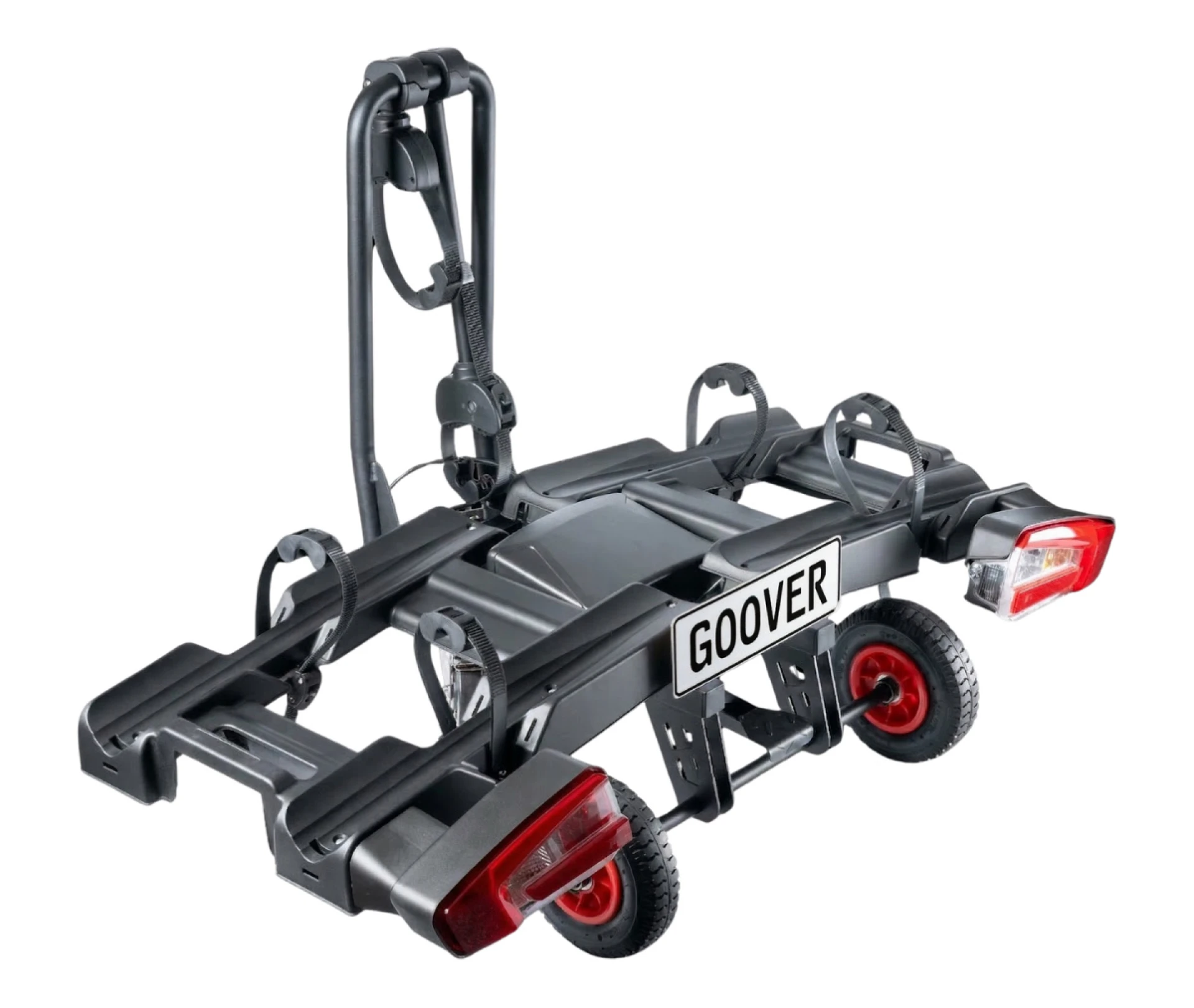 Bike Rack Designed Rollable bike rack takes the strain out of loading