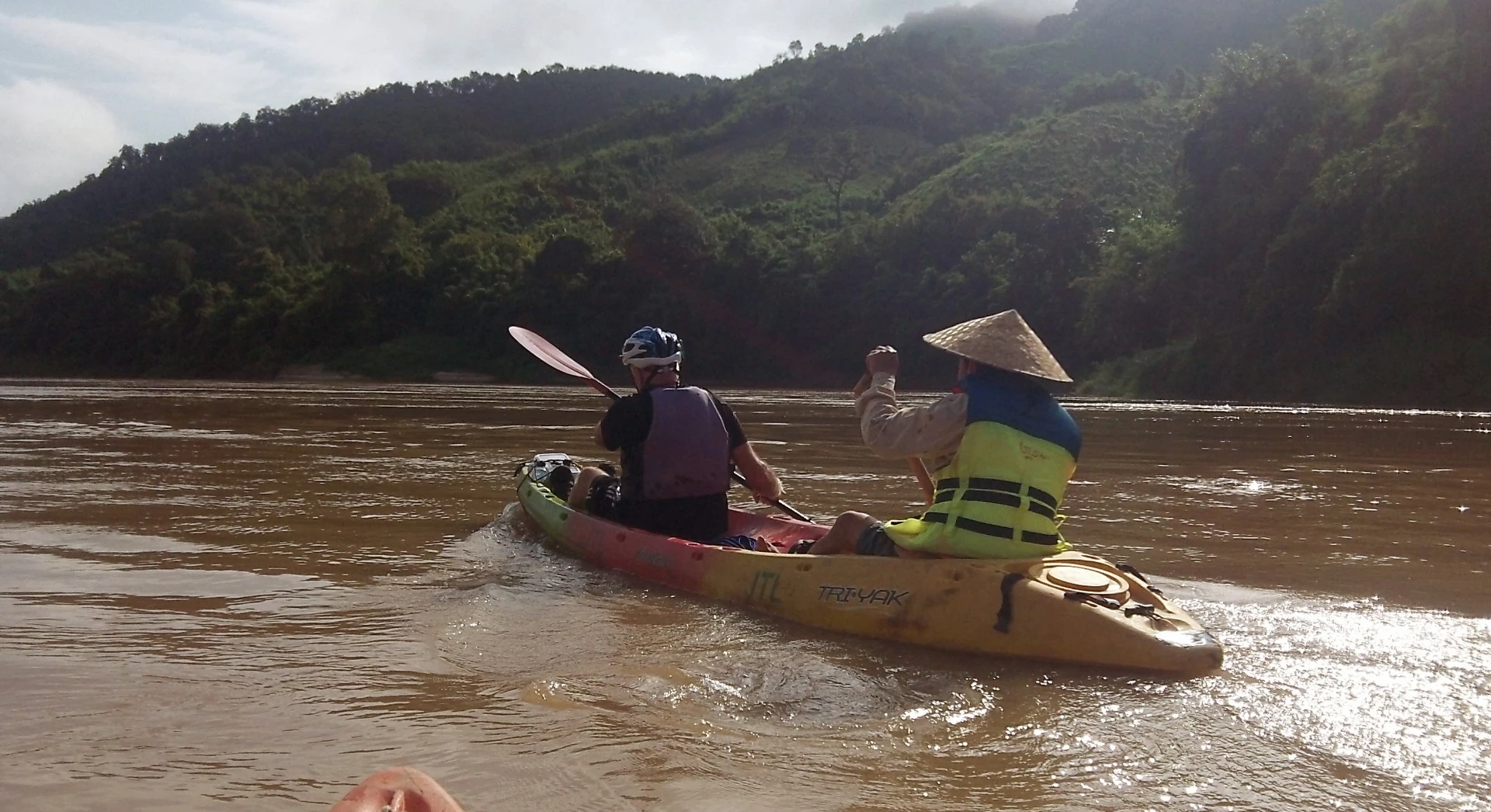 Geoff and Wondee took the lead when things got tricky to navigate us through the potentially dangerous parts.