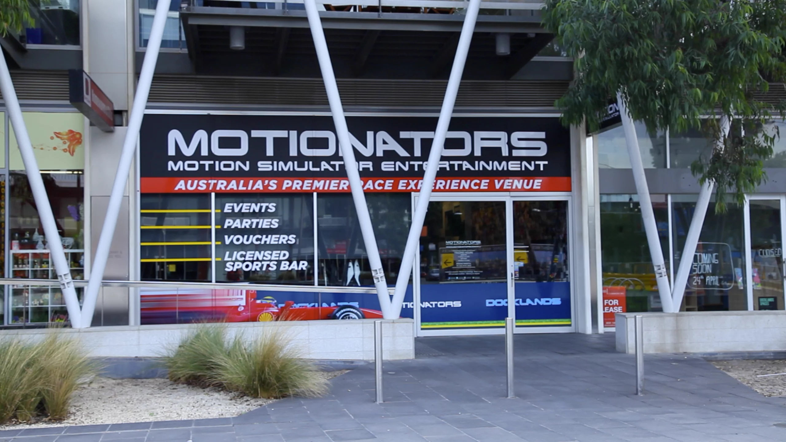 Motionators, in Melbourne's Docklands