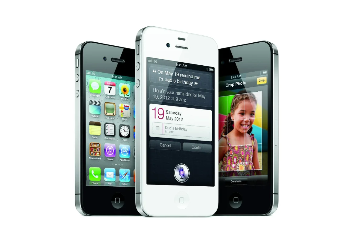 Apple's new CEO Tim Cook has taken the wraps off the company's new iPhone - the 4S