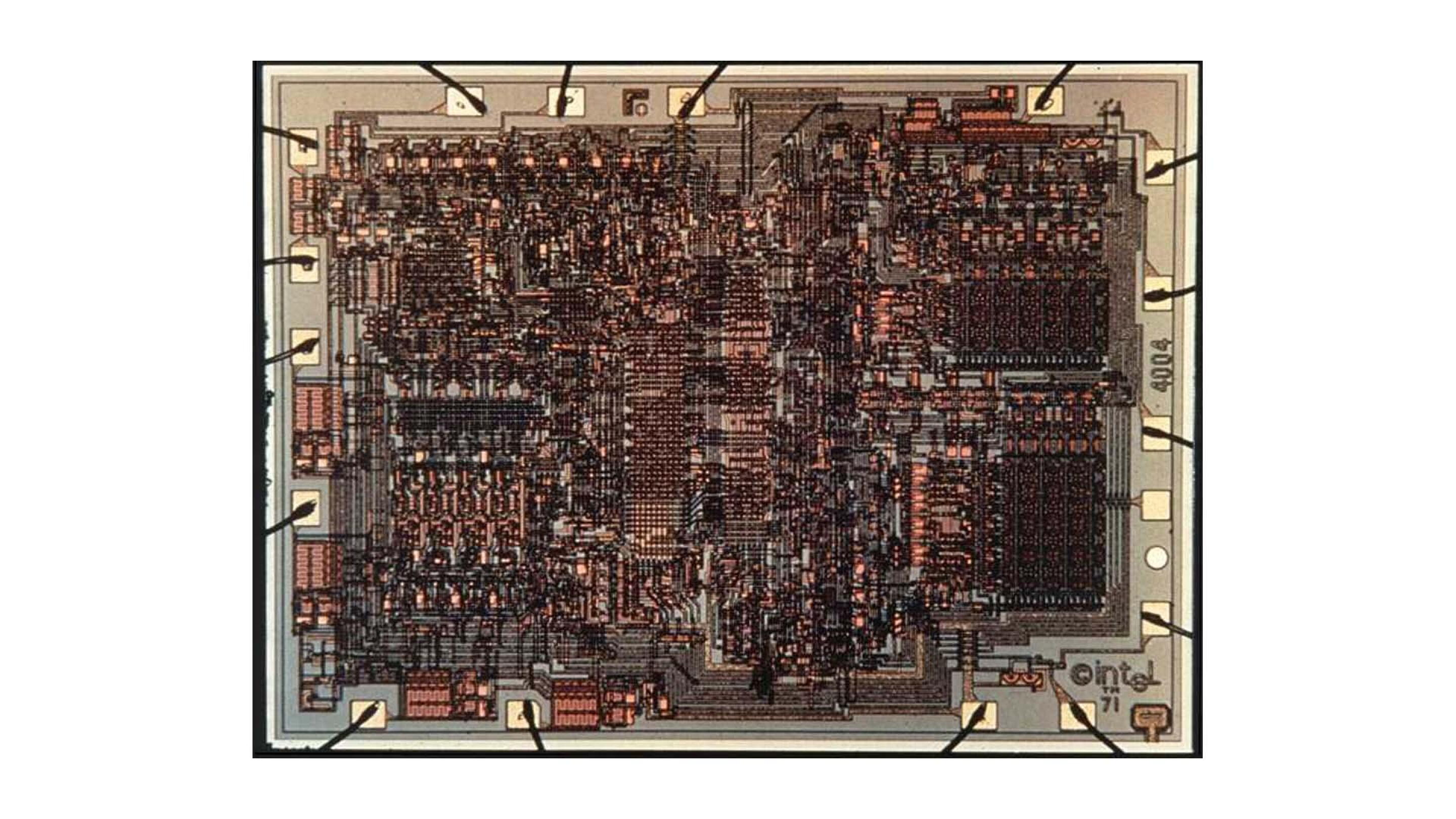 The Intel 4004, the first computer on a chip, turns 50