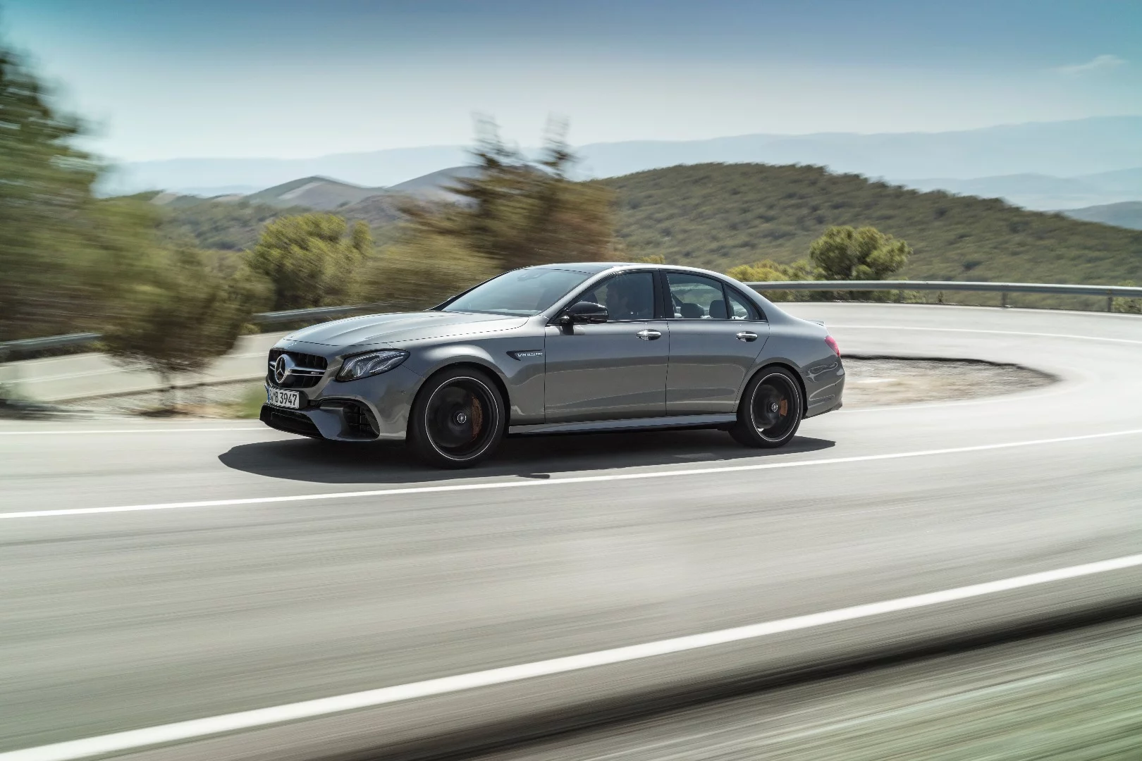 The new Mercedes E63 AMG