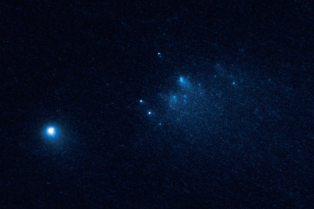 Captured on January 26 2016, this is the first of Hubble's images of Comet 332P