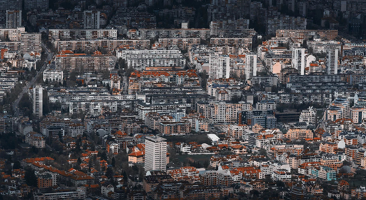 Sofia, the capital of Bulgaria. (Credit: Dimitar Karanikolov / Behance CC BY-NC-ND 4.0)