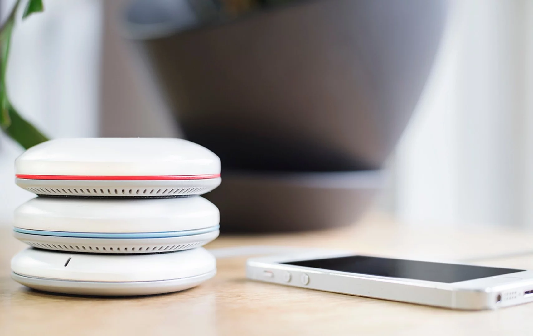The Beagle sensors have different color stripes on them to indicate their different functions