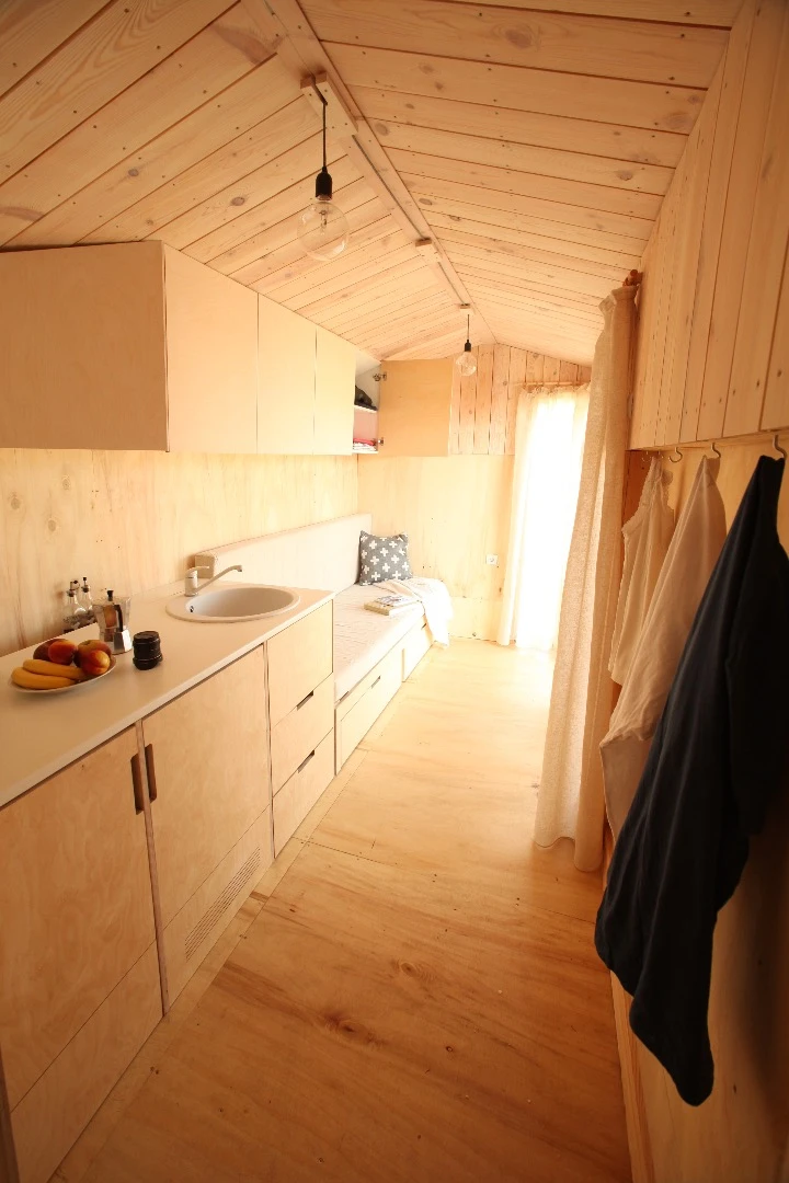 It's definitely a functional vacation house