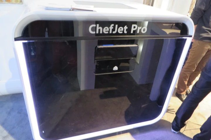 3D Systems unveiled the ChefJet and ChefJet Pro (pictured) at CES