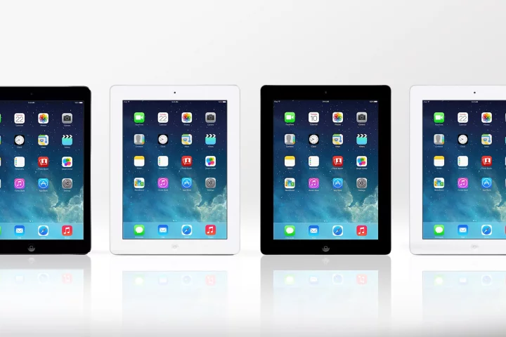Gizmag compares the features and specs of the iPad Air to the previous three full-sized iPads