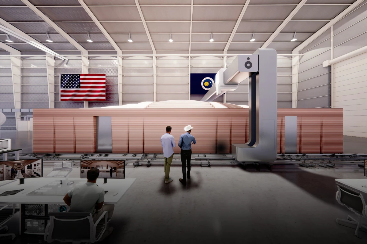 Mars Dune Alpha will be 3D-printed using Icon's existing Vulcan model 3D printer