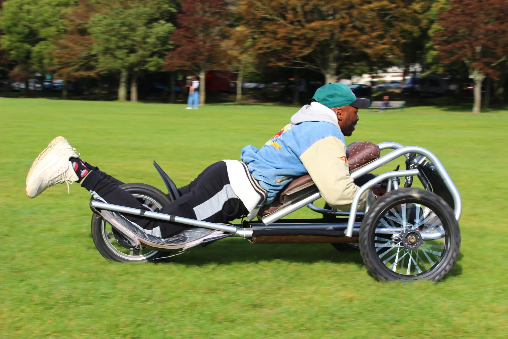 Swerv trikes can be rented in Brighton's Preston Park