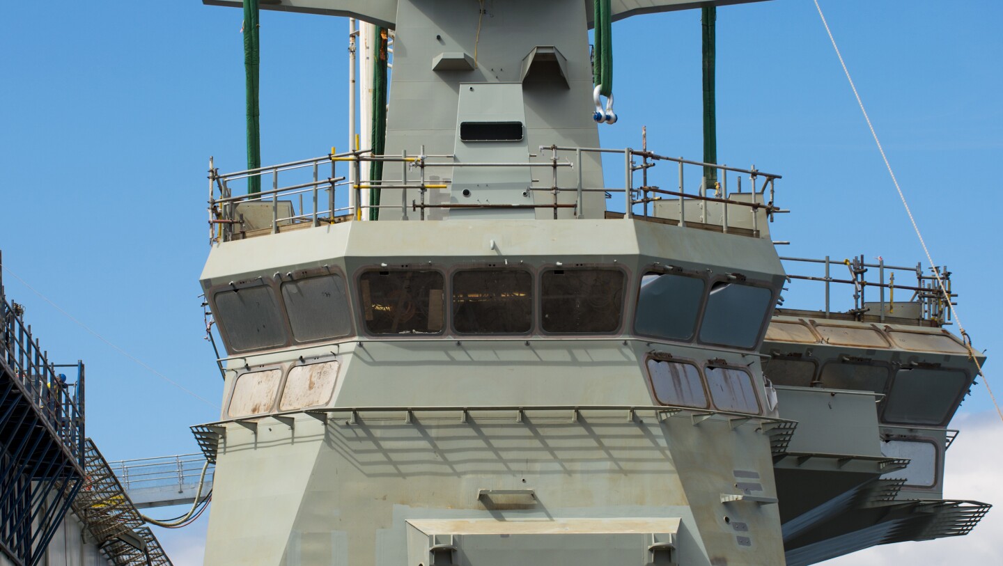 Bridge of Nuship Canberra (Photo: BAE Systems)