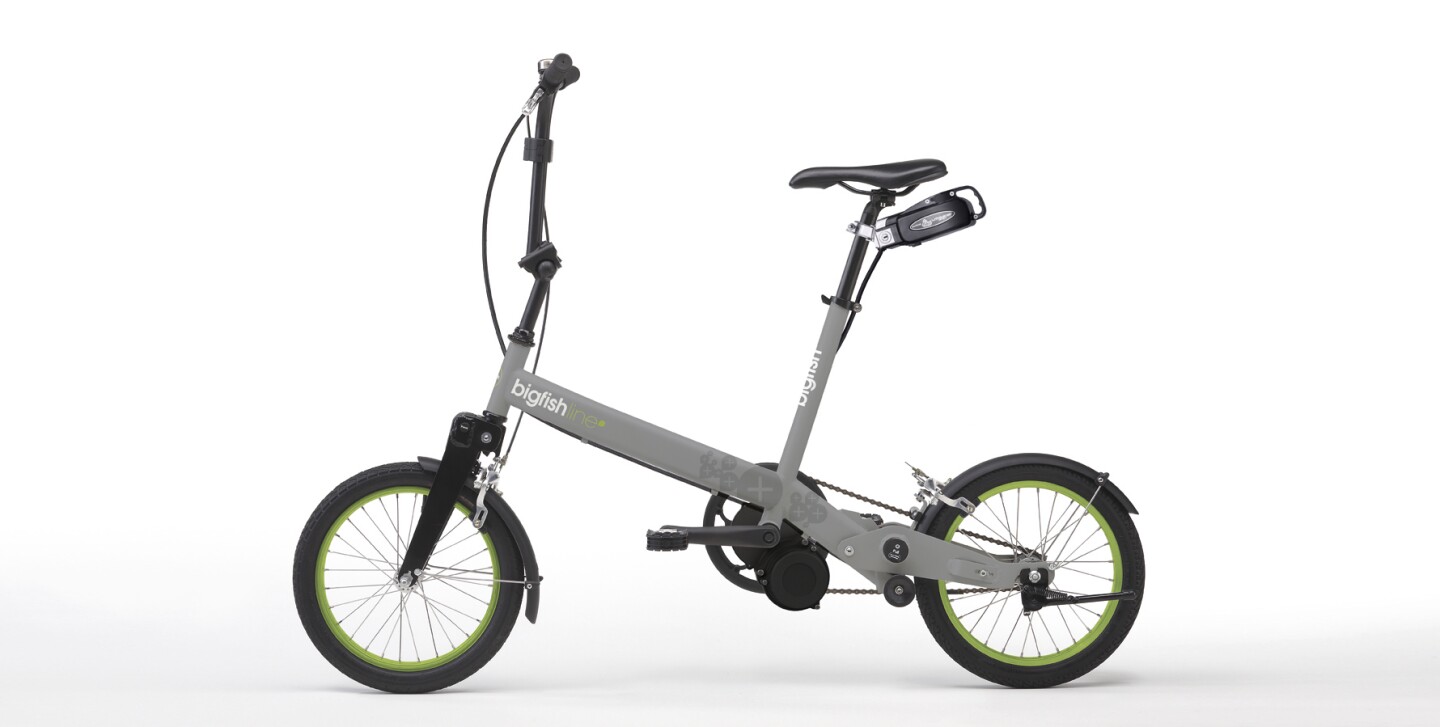 Bigfish Line+ Ebike folds down in 10 seconds