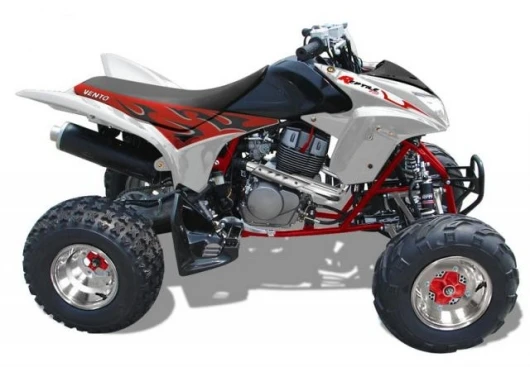 The 400cc, three-cylinder Vento Reptile is the first bike Vento have designed and built from the ground up.