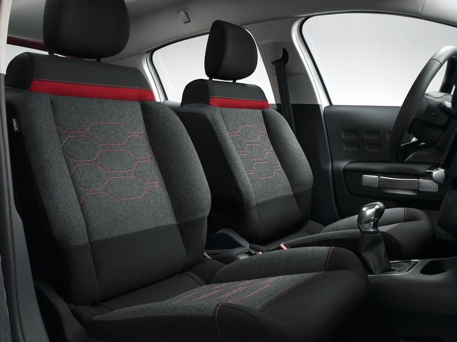 The seats have been designed to cut down on uncomfortable impacts from the suspension