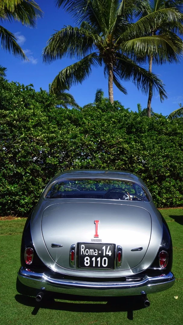 1951 Ferrari 212 Export Vignale rear view