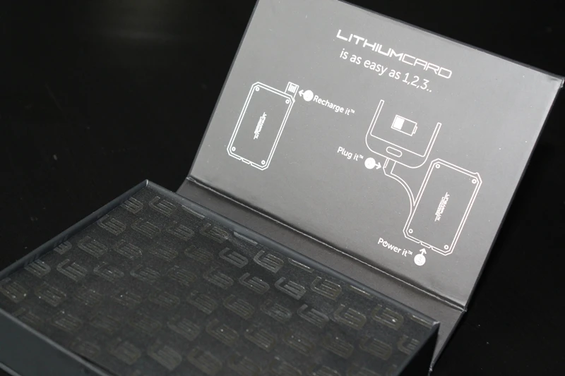Instructions for use are printed on the inside of the packaging