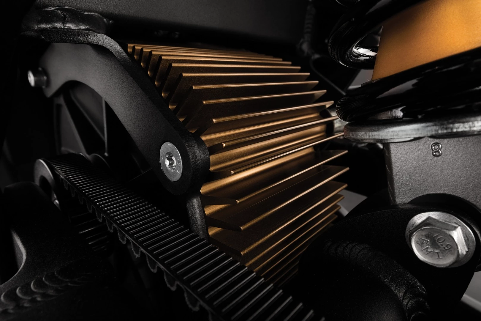 Zero's new IPM (internal permanent magnet) motor handles head much better than the old surface mount motors.